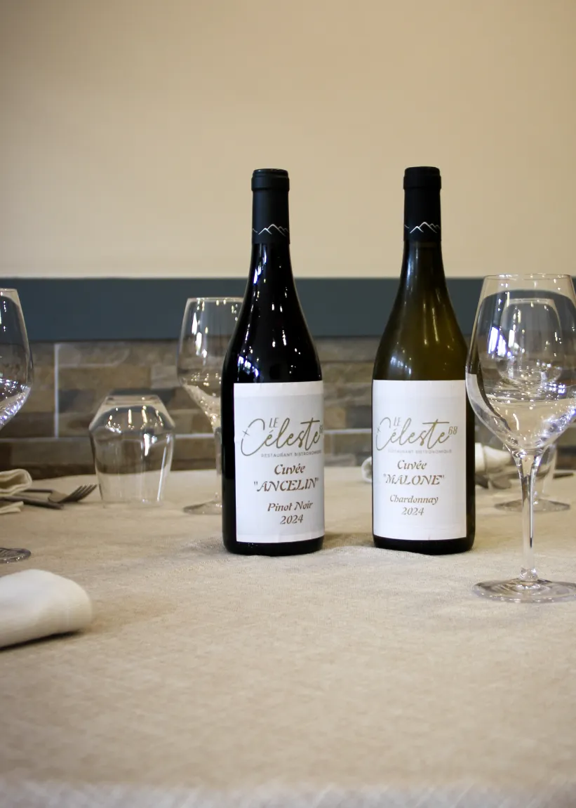 Le Celeste 68 Restaurant A Saint Meen Le Grand Carte Vins D 1